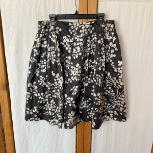 Anthropologie Moulinette Soeurs silk blend skirt